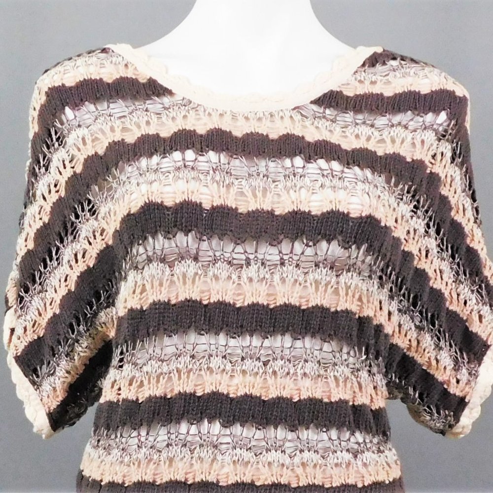 Bali Women Sweater Brown 36 Small - Picture 2 of 6